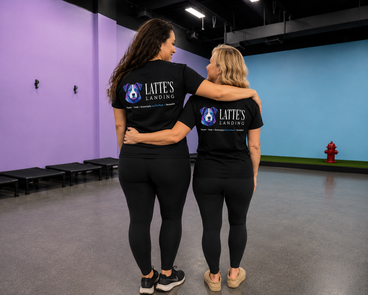 Adrianna and Karin, owners of Latte's Landing